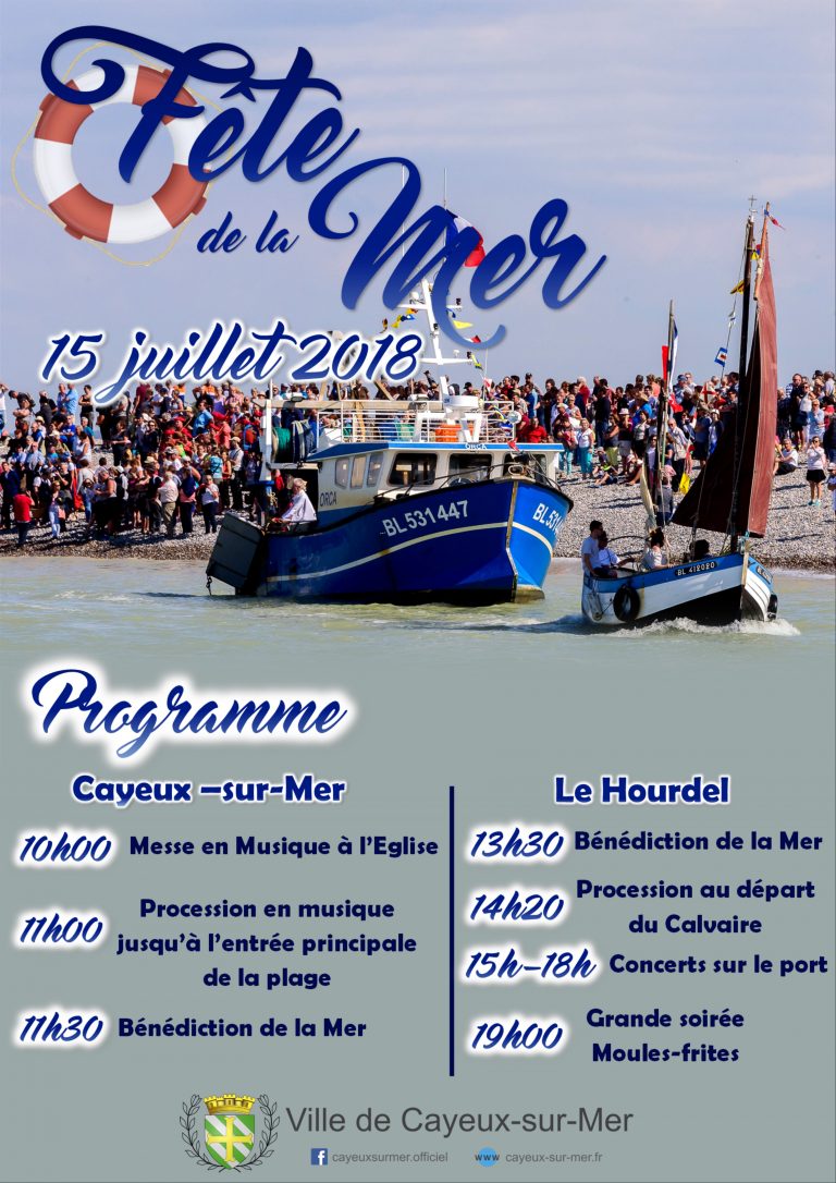 15 juillet : Fête de la mer - Cayeux-sur-Mer