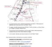 Travaux de renouvellement du réseau de distribution de gaz